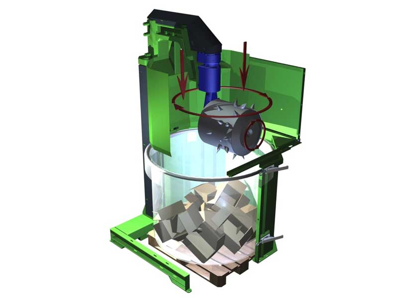Bergmann Pack-Station PS 800 (Fassungsvermögen 800 Liter)